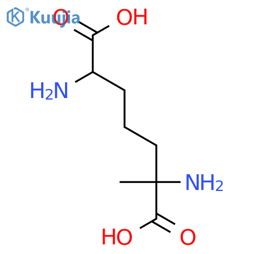 HEPTANEDIOIC ACID, 2,6-DIAMINO-2-METHYL- structure