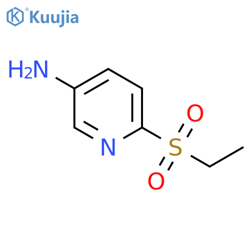 6-(ethanesulfonyl)pyridin-3-amine structure