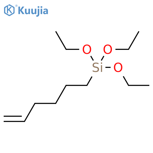 5-Hexenyltriethoxysilane structure