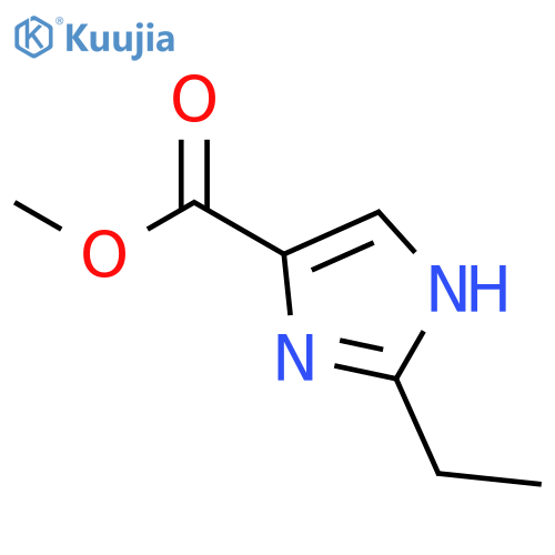 2-Ethyl-1H-Imidazole-5-carboxylic Acid Methyl Ester structure