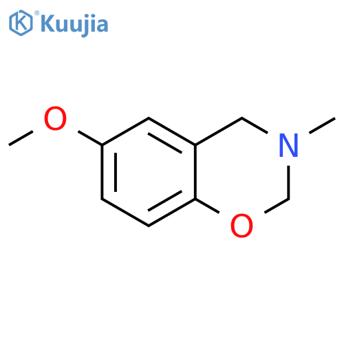 4-methoxy-8-methyl-10-oxa-8-azabicyclo[4.4.0]deca-2,4,11-triene structure
