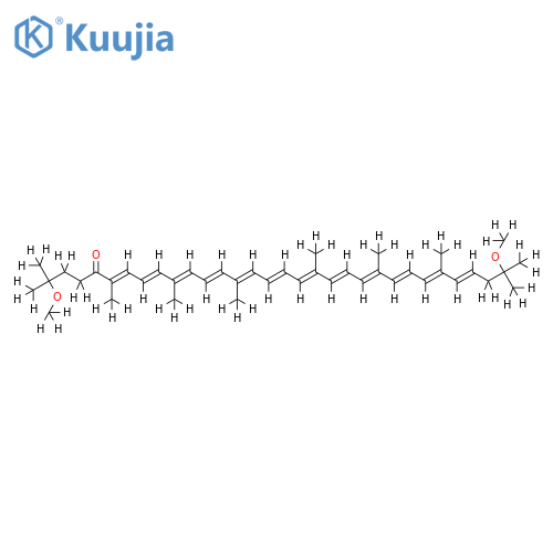 (3'E)-1,1'-dimethoxy-3',4'-didehydro-1,2,1',2'-tetrahydro-psi,psi-caroten-4-one structure