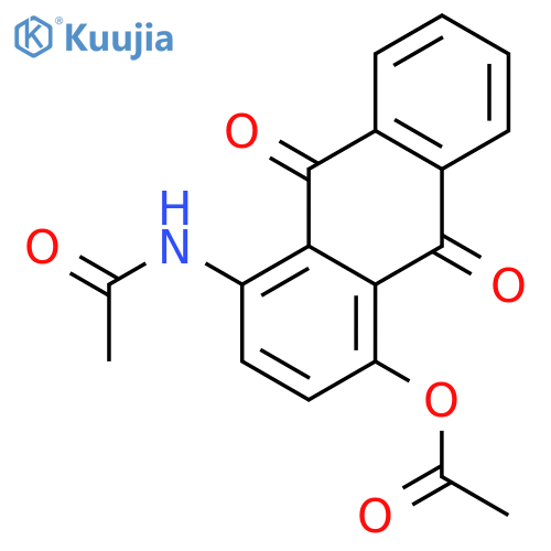 ACETAMIDE, N-[4-(ACETYLOXY)-9,10-DIHYDRO-9,10-DIOXO-1-ANTHRACENYL]- structure