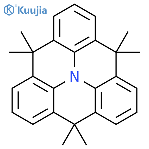 4,4,8,8,12,12-hexamethyl-8,12-dihydro-4H-benzo[1,9]quinolizino[3,4,5,6,7-defg]acridine structure