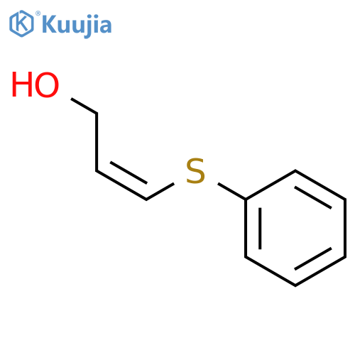 2-Propen-1-ol, 3-(phenylthio)-, (Z)- structure