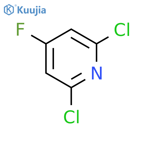2,6-Dichloro-4-fluoropyridine structure
