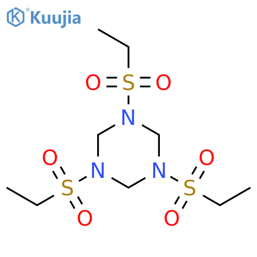 1,3,5-Triazine, 1,3,5-tris(ethylsulfonyl)hexahydro- structure