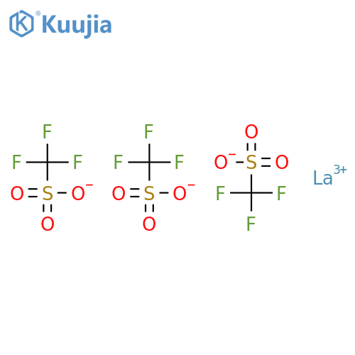 Lanthanum(III) Trifluoromethanesulfonate structure