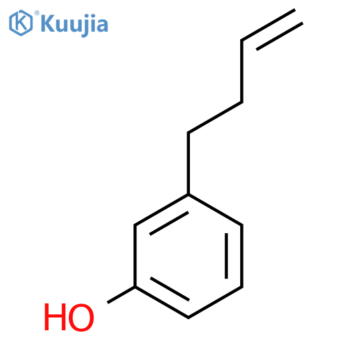 3-(but-3-en-1-yl)phenol structure