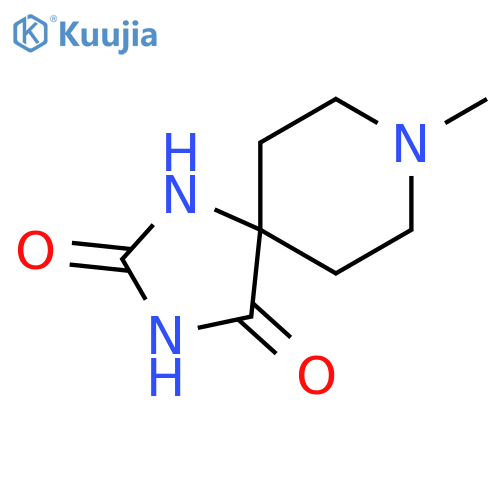8-methyl-1,3,8-triazaspiro[4.5]decane-2,4-dione structure