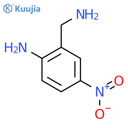 5-Nitro-2-aminobenzylamine structure