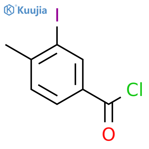 3-Iodo-4-Methylbenzoyl Chloride structure