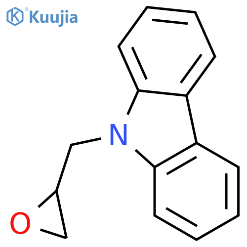 9-(Oxiran-2-ylmethyl)-9H-carbazole structure