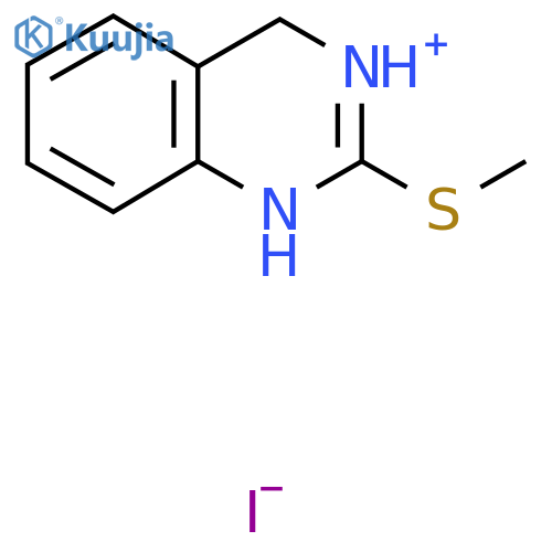 2-(methylsulfanyl)-3,4-dihydroquinazoline hydroiodide structure