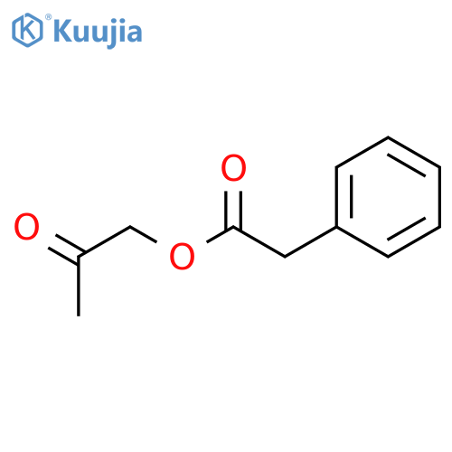 2-oxopropyl 2-phenylacetate structure