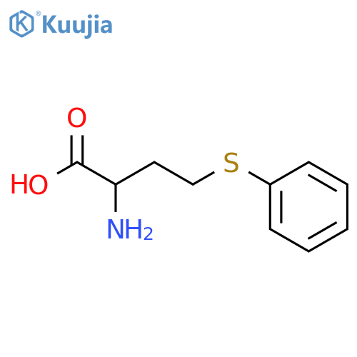 2-amino-4-(phenylsulfanyl)butanoic Acid structure