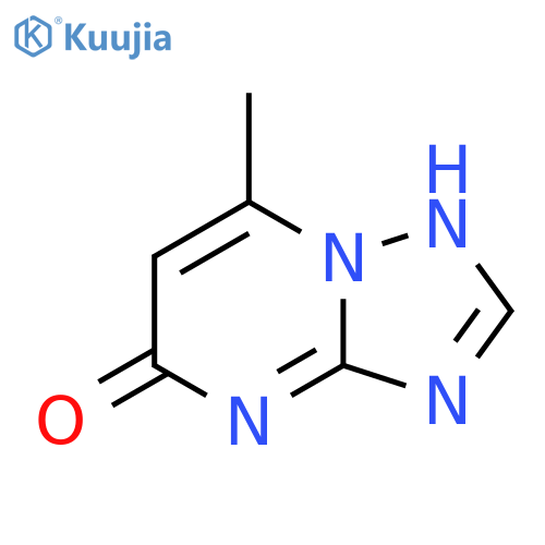 7-methyl-1,2,4triazolo1,5-apyrimidin-5-ol structure