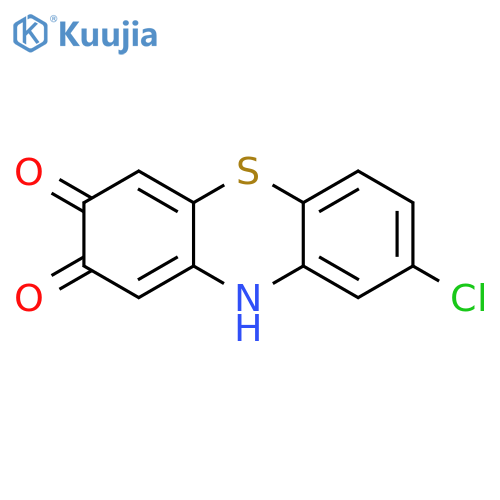 3H-Phenothiazine-2,3(10H)-dione, 8-chloro- structure