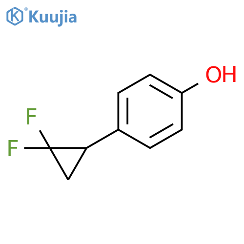 4-(2,2-DIFLUOROCYCLOPROPYL)PHENOL structure