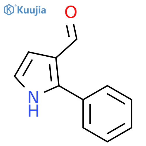1H-Pyrrole-3-carboxaldehyde, 2-phenyl- structure
