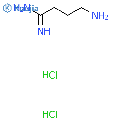 4-Aminobutanimidamide dihydrochloride structure