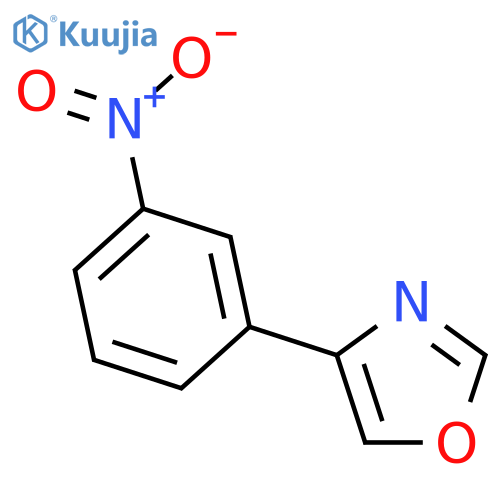 4-(3-Nitrophenyl)oxazole structure