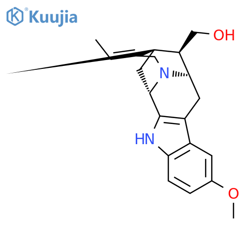6,10-Methanoindolo[3,2-b]quinolizine-11-methanol,9-ethylidene-5,6,8,9,10,11,11a,12-octahydro-2-methoxy-,(6S,7R,9E,10R,11R,11aS)- structure