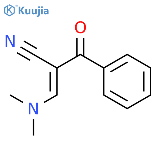 2-Benzoyl-3-(dimethylamino)acrylonitrile structure