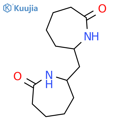 2H-Azepin-2-one, 7,7'-methylenebis[hexahydro- structure