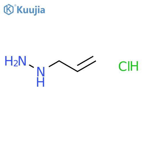 (prop-2-en-1-yl)hydrazine hydrochloride structure