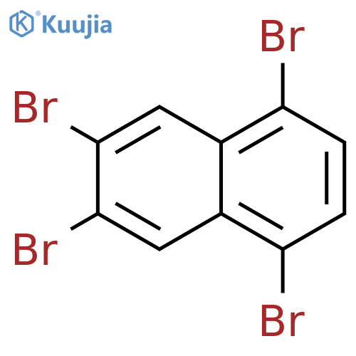 Naphthalene, 1,4,6,7-tetrabromo- structure
