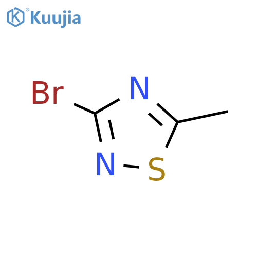 3-bromo-5-methyl-1,2,4-thiadiazole structure