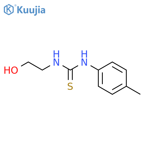 1-(2-hydroxyethyl)-3-(4-methylphenyl)thiourea structure