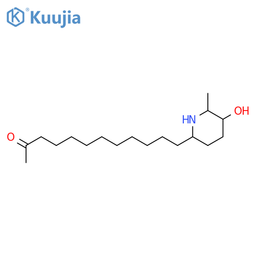 2-Dodecanone,12-[(2S,5R,6R)-5-hydroxy-6-methyl-2-piperidinyl]- structure
