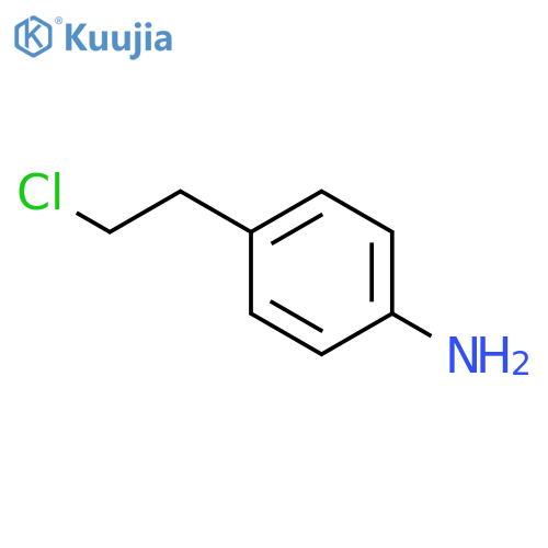4-(2-Chloroethyl)-benzenamine Hydrochloride structure