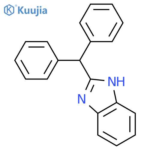 2-Benzhydryl-1H-benzo[d]imidazole structure