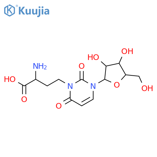 3-(3-Amino-3-carboxypropyl)uridine structure