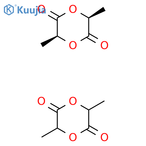 Poly(L-lactide-co-D,L-lactide) structure