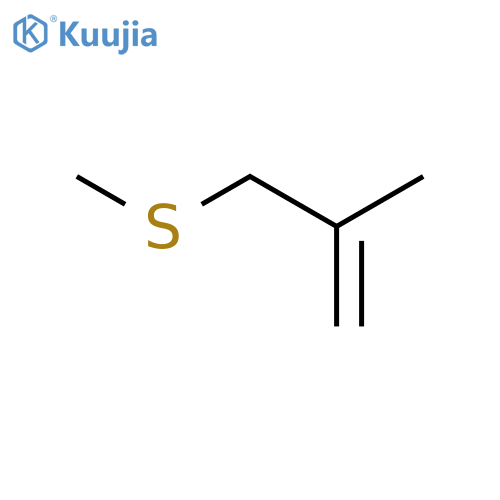 2-methyl-3-(methylsulfanyl)prop-1-ene structure
