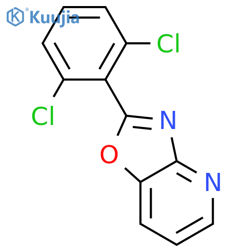 2-(2,6-Dichlorophenyl)oxazolo[4,5-b]pyridine structure