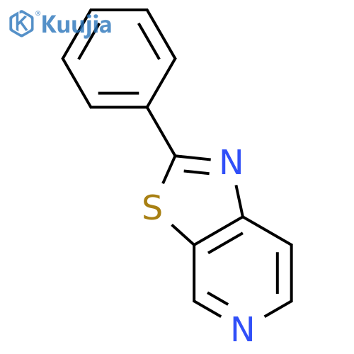 Thiazolo[5,4-c]pyridine, 2-phenyl- structure