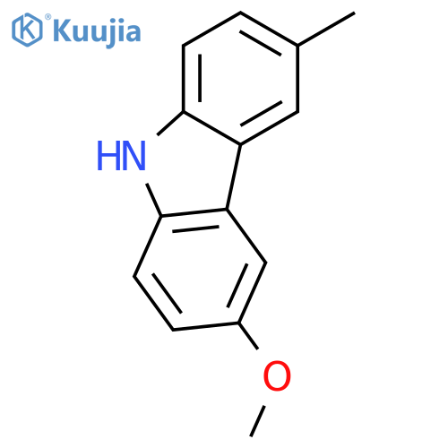 9H-Carbazole,3-methoxy-6-methyl- structure