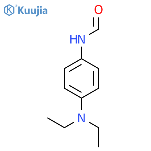 N-(4-(Diethylamino)phenyl)formamide structure