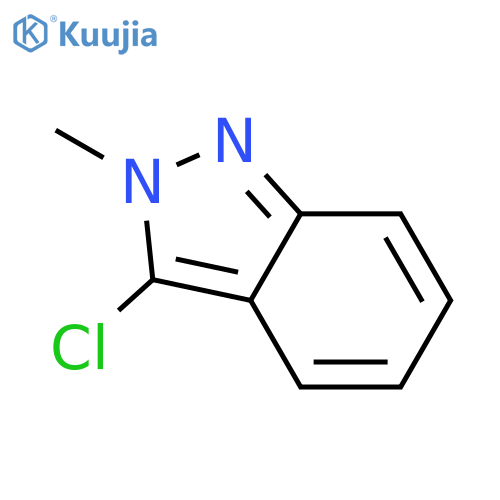 2H-Indazole, 3-chloro-2-methyl- structure