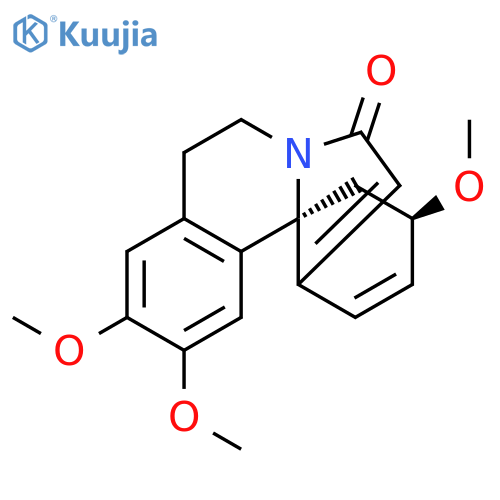 Erythrinan-8-one,1,2,6,7-tetradehydro-3,15,16-trimethoxy-, (3b)- structure