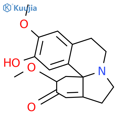 Erythrinan-2-one, 1,6-didehydro-15-hydroxy-3,16-dimethoxy-, (3β)- structure