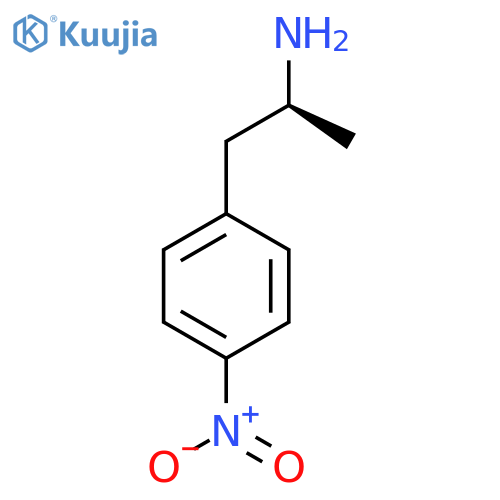 (2S)-1-(4-nitrophenyl)propan-2-amine structure