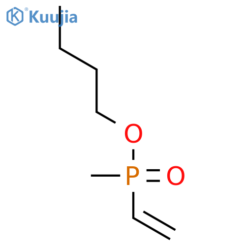 butyl ethenyl(methyl)phosphinate structure