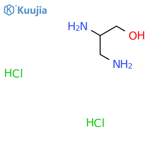 2,3-Diaminopropan-1-ol dihydrochloride structure