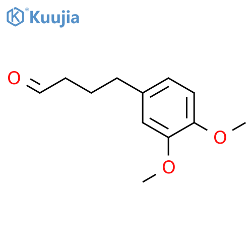 4-(3,4-dimethoxyphenyl)butanal structure